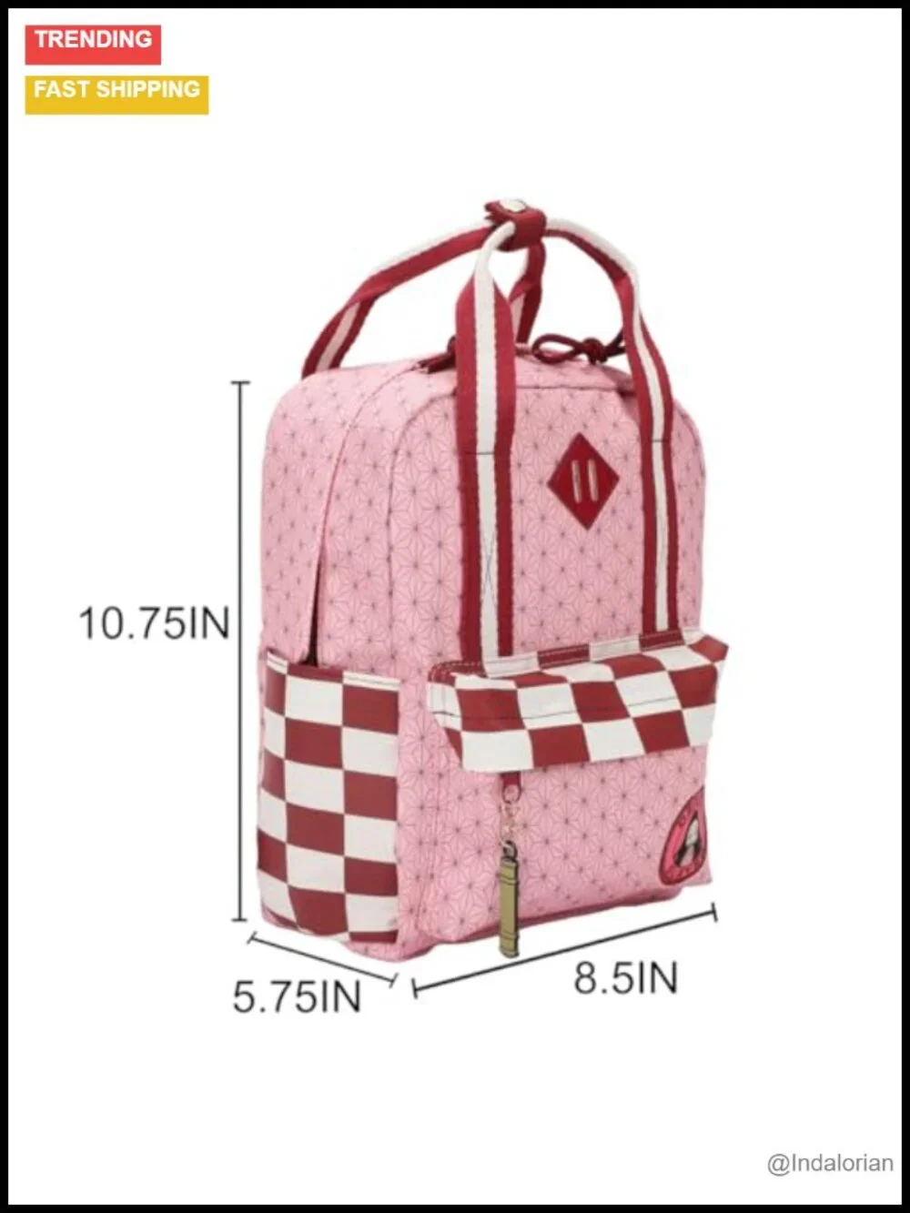 Mini Backpack - Demon Slayer Logo Nylon PU